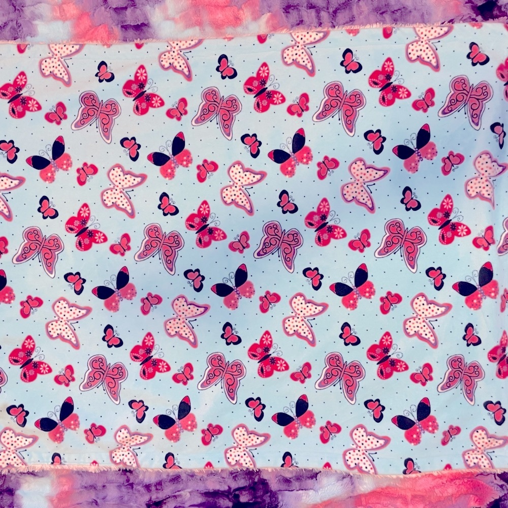 Butterfly Baby Minky